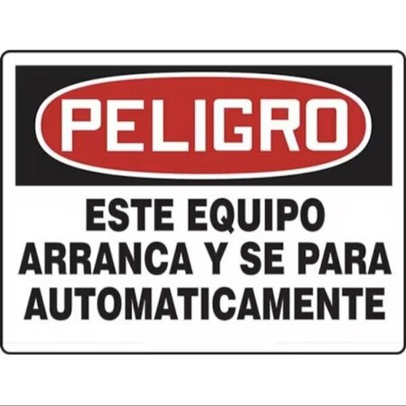 Accuform OSHA DANGER Safety SignTHIS SHMEQM089VA SHMEQM089VA